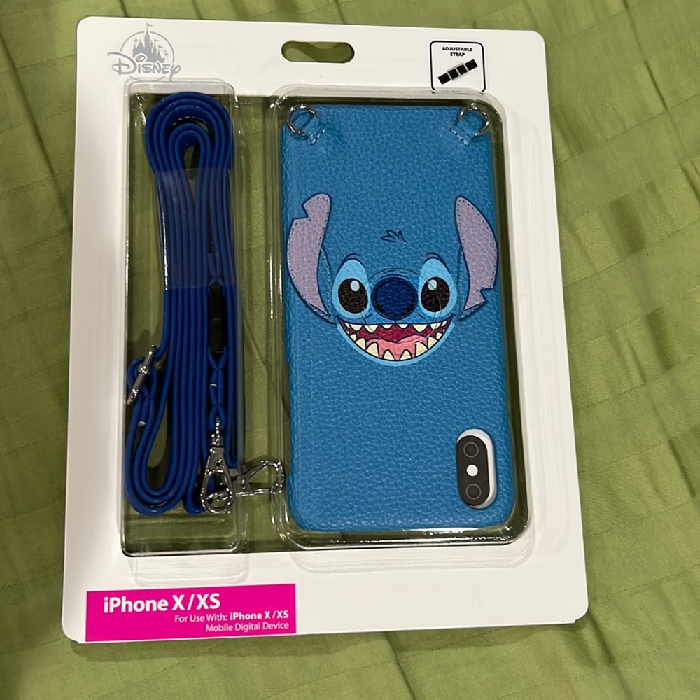 iPhone X/XS Case with strap-Brand New-Disney’s Stitch